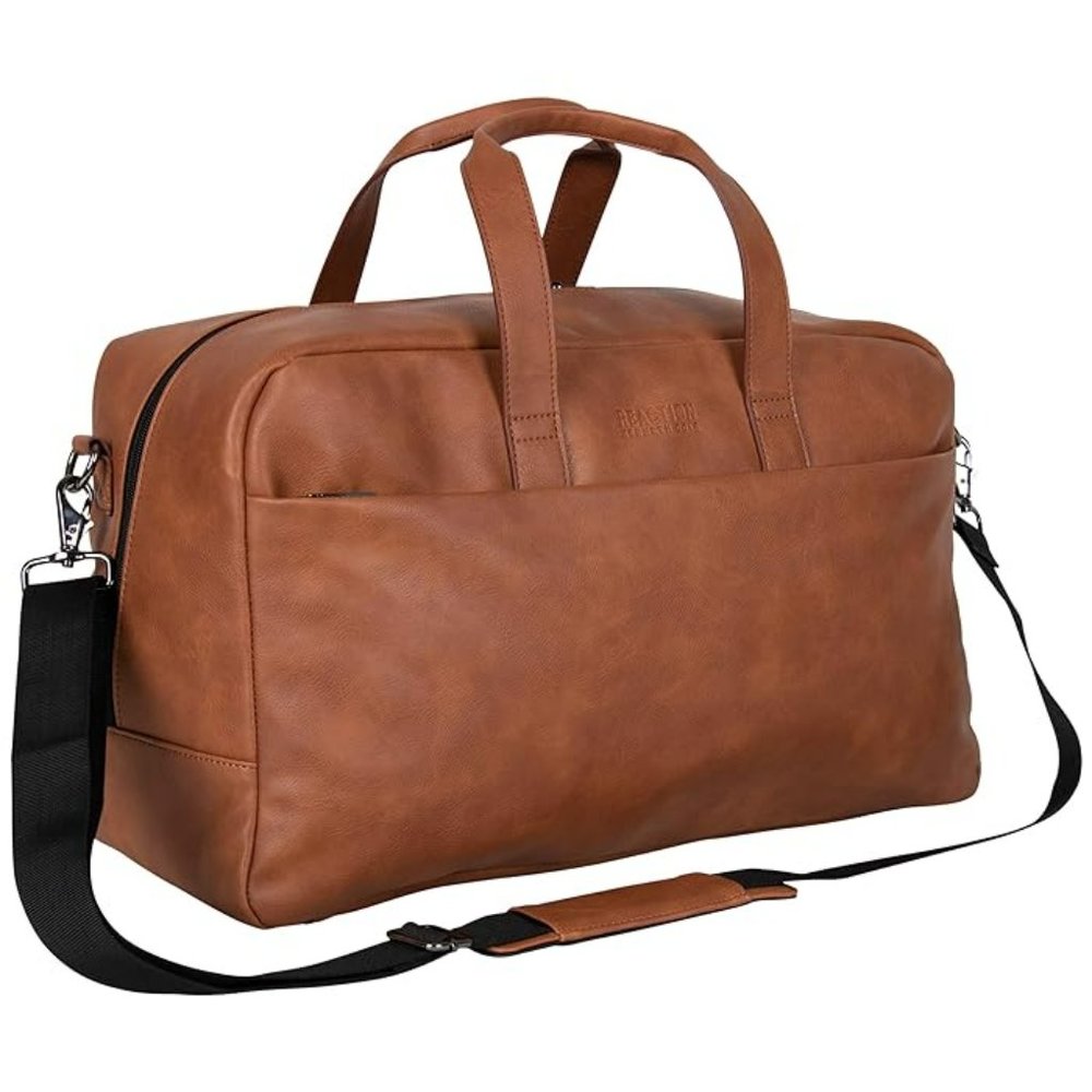 Kenneth Cole Reaction Port Stanley Faux Leather Duffel Bag